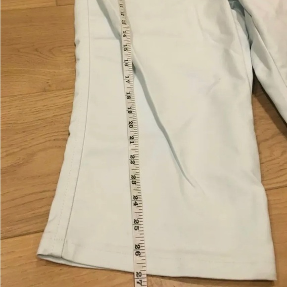 Banana Republic Capri Martin Fit Pants Size 14 Baby Blue - Picture 11 of 11